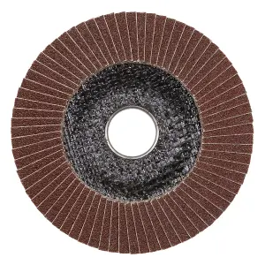 Sealey Size 115mm 22mm Bore 60 Grit - Aluminium Oxide Flap Disc FD11560E