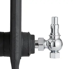 Arroll UK28 Angled Thermostatic Radiator valve