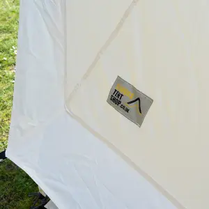 2m Mini Bell Tent Lite,  New for 2024,  zipped in groundsheet, compact & super lightweight