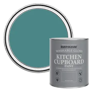 Rust-Oleum Peacock Suit Gloss Kitchen Cupboard Paint 750ml