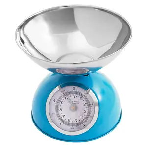 Maison by Premier 5kg Blue Half Circle Design Kitchen Scale