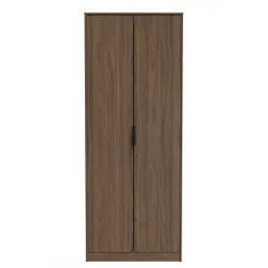 Fuji 2 Door Wardrobe in Carini Walnut (Ready Assembled)