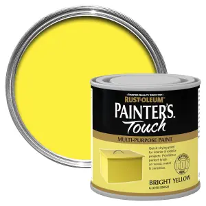 Rust-Oleum Painter's Touch Bright yellow Gloss Multi-surface paint, 250ml