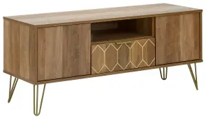 GFW Orleans 1 Drawer TV Stand Mango