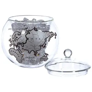 Original Products Mixology Vintage Globe Ice Bucket 1.2 Litre Silver