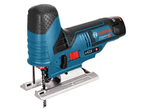 Bosch GST 12V-70 Professional Jigsaw with 2 Batteries and Accessories