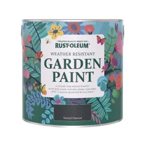 Rust-Oleum Natural Charcoal Matt Multi-surface Garden Paint, 2.5L Tin