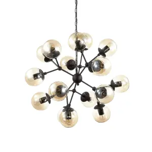 Luminosa Kepler Light Ceiling Pendant Black