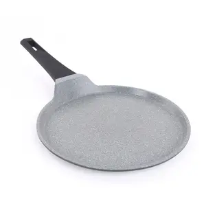 Royalford 28Cm Non-Stick Crepe Pan Crepe Tawa, Induction Safe