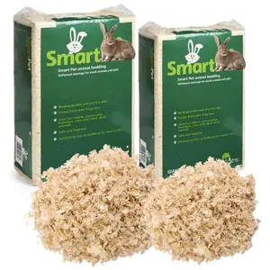 4kg (2 Bags) Soft Wood Shavings For Pet Bedding Small Pets & Animals