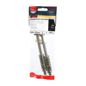 TIMCO Shield Anchors Loose Bolt Gold - M10:75L (M10 x 135)