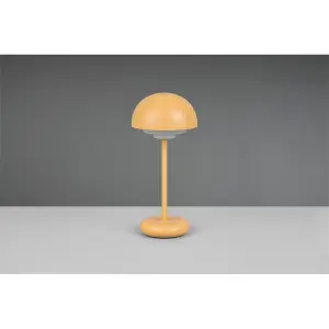 Luminosa Elliot Modern Outdoor Portable Lamp Yellow 3000K IP44 - UK Stock