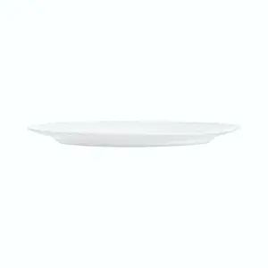 URBNLIVING 35cm Diameter White Oval Platter