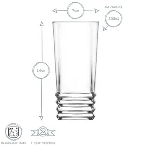 370ml Highball Glass 6