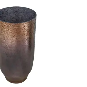 Opulent Metallic Bronze Tall Vase H32.5Cm W16Cm