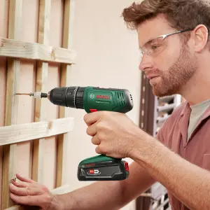 Bosch 18V Li-ion Cordless Combi drill (2 x 2Ah) - EasyImpact 18V-40