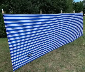 Vanilla Leisure Prestige 5 Pole (345cm) Wooden Windbreak Metal Tipped