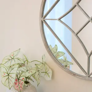 Lisbon Round Garden Mirror Weather Resistant