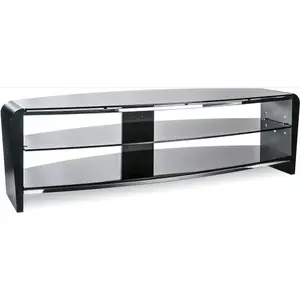 Alphason Francium 1400 Black TV Stand for up to 65" TVs