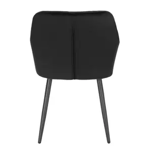 Alvion Upholstered Dining Chair (Set of 2) Black