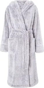 John Lewis Hi Pile Fleece Robe