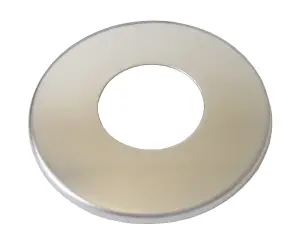 Wirquin 3/4 Inch 26mm Pipe Cover Thin Collar Chrome Plated Stainless Steel