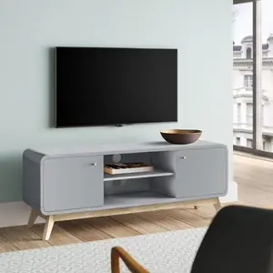 Justine TV Stand for TVs up to 60" Grey