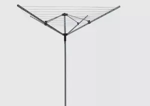 4 Arm 50M Rotary Outdoor Spike & Cover Airer