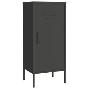 Berkfield Storage Cabinet Anthracite 42.5x35x101.5 cm Steel