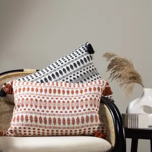 Yard Ganado Woven Tasselled Polyester Filled Cushion