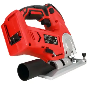 Excel 18V Cordless Jigsaw with 1 x 2.0Ah Battery & Charger