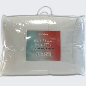 Martex 4.5 + 10.5 Tog Synthetic Duvet