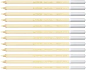 Stabilo CarbOthello Pastel Pencil Ivory 12 Pack