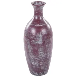 Decorative Vase KARDIA Ceramic Brown