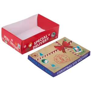 Special Delivery Festive Parcel Christmas Eve Box - Mixed Set of 3 (S M L)