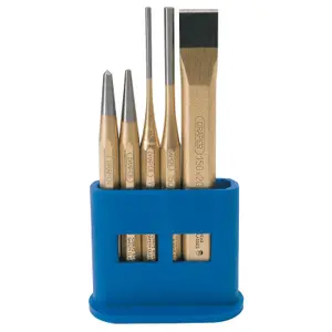 Draper Chisel and Punch Set (5 Piece) 13042