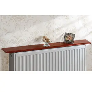 Greenhurst 24" Inch (61cm) Radiator Shelf No drilling required heat reflecting laminated MDF Oak Effect Finish