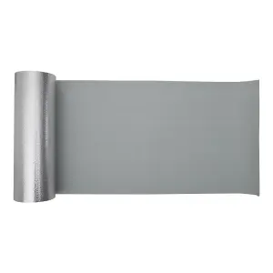 Light Grey Self Adhesive 3D Textured Vinyl Wallpaper Roll 10m