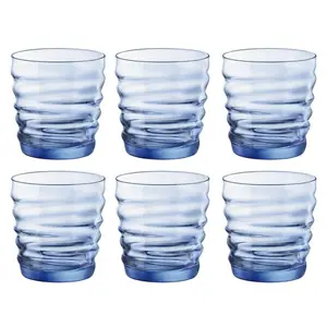 Riflessi Drinking Glass Blue / 460 ml / 6