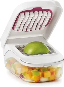 OXO Softworks Vegetable Chopper, White, Plastic