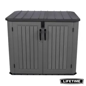 Lifetime 4.8 Ft. x 3 Ft. Horizontal Storage Shed (1300 L)