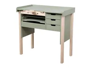 Opifex moisture resistant MDF top craftsman/jewellers workbench (H-98cm, D-57cm, L-104cm)