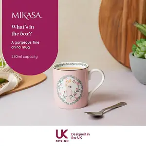 Mikasa Cockatoo 280ml Straight-Sided Mug