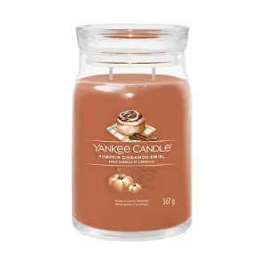 Yankee Candle Pumpkin Cinnamon Swirl Signature Large Jar