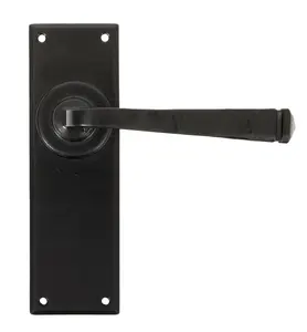 From The Anvil Black Avon Lever Latch Set