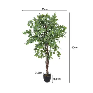 Artificial Grape Tree in Pot for Decoration Living Room