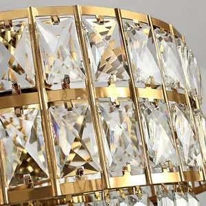 Jauregui 15 - Light Crystal Chandelier Gold