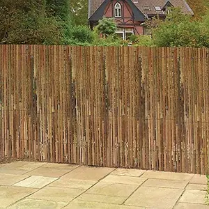 Natural Bamboo Slate Screening Garden Fencing Screen Roll Panel Privacy (2mx4m)