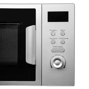 20L Microwave In Silver, Digital Display, 700W - FDM21SI