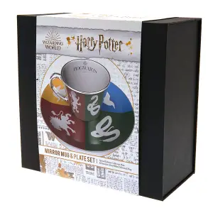 Harry Potter Mirror Mug & Plate Set Multicoloured (One Size)